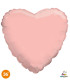 Mylar Pink Heart Gold 36" 1pc