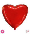 Mylar Red Heart 18" 1pc