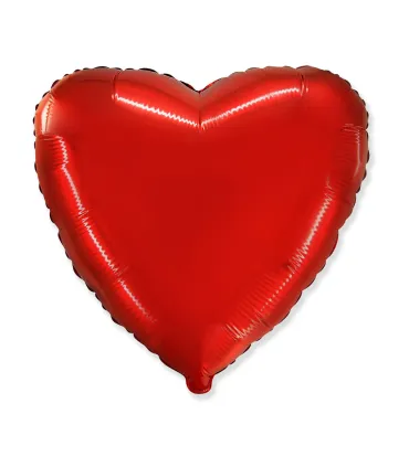 Mylar Red Heart 32" 1pc