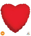 Mylar Red Heart 36" 1pc
