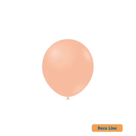 5" Peach 227 Rocca Decorator Line Latex Balloons bag of 100pcs