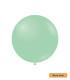 18" Mint Green 210 Rocca Decorator Line Latex Balloons bag of 20pcs