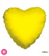 Mylar Yellow Heart 18" 1pc
