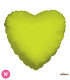 Mylar Lime Green Heart 18" 1pc