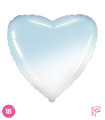 Mylar Heavenly Heart Baby Gradient 18" 1pc