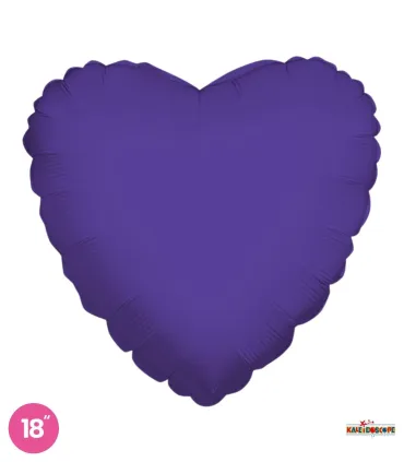 Mylar Purple Heart 18" 1pc
