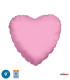 Mylar Heart Pink Baby 9" pack 5pcs