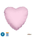 Light Pink Heart Mylar 9" pack 5pcs
