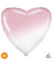 Mylar Pink Heart Baby Gradient 32" 1pc