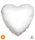 Mylar White Heart 32" 1pc