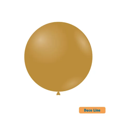 18" Mocha Brown 209 Rocca Decorator Line Latex Balloons bag of 20pcs