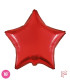 Mylar Star Red 18" 1pc