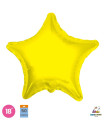 Mylar Star Yellow 18" pack 50pcs