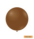18" Cocoa 237 Rocca Decorator Line Latex Balloons bag of 20pcs