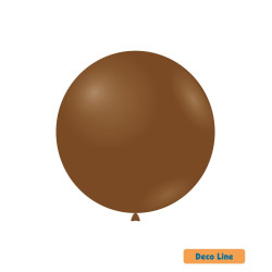 18" Cocoa 237 Rocca Decorator Line Latex Balloons bag of 20pcs