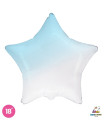 Mylar Star Celeste Baby Gradient 18" 1pc