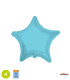 Mylar Star Celeste Baby 4" pack 5pcs