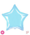 Mylar Star Celeste 18" 1pc
