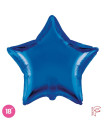 Mylar Blue Star 18" 1pc