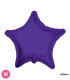 Mylar Purple Star 18" 1pc