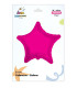 Mylar Star Fuchsia 18" 1pc