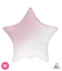 Mylar Star Rosa Baby Gradient 18" 1pc