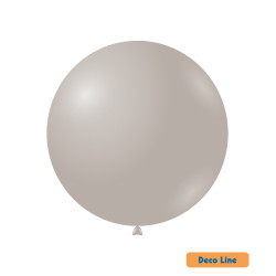 26" Oyster Grey 246 Rocca Decorator Line Latex Balloons bag of 2pcs