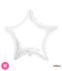 Mylar Star White 18" 1pc