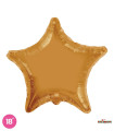 Mylar Star Latte 22" 1pc