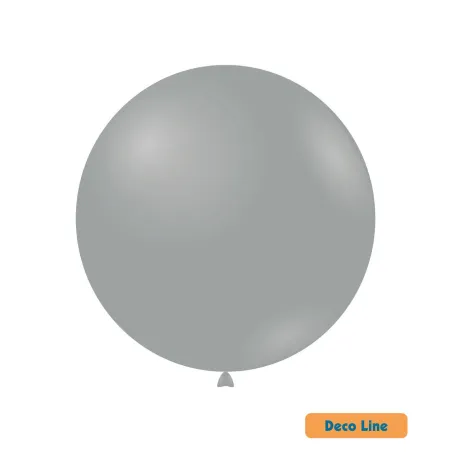 26" Anthracite Grey 215 Rocca Decorator Line Latex Balloons bag of 2pcs