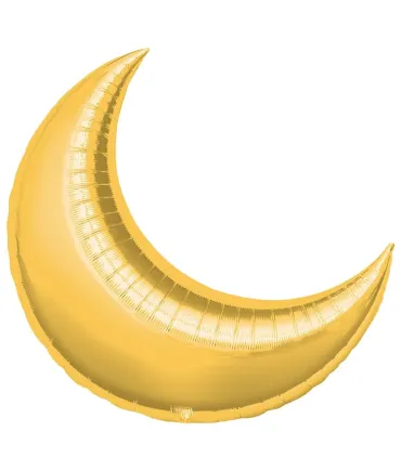 Mylar Moon Gold 36" 1pc