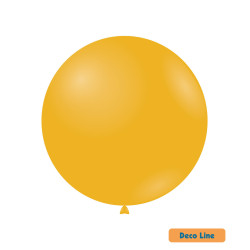26" Papaya Yellow 229 Rocca Decorator Line Latex Balloons bag of 2pcs