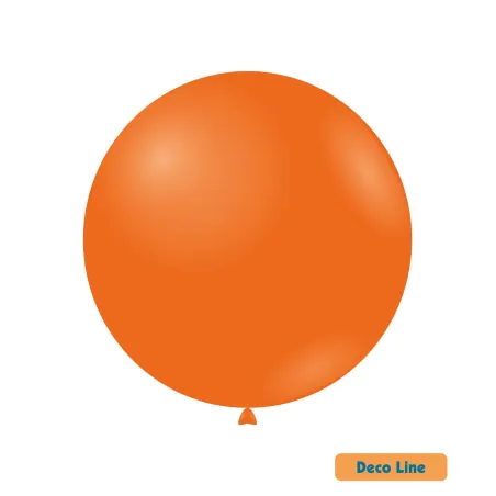 26" Mandarin Orange 202 Rocca Decorator Line Latex Balloons bag of 2pcs