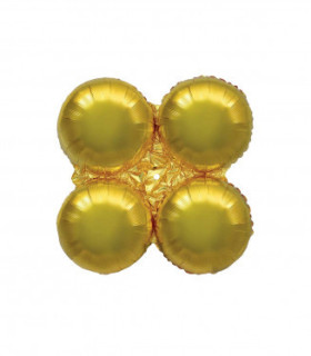 Mylar Balloon Holder Gold 22" 1pc