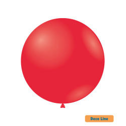 26" Scarlet Red 201 Rocca Decorator Line Latex Balloons bag of 2pcs