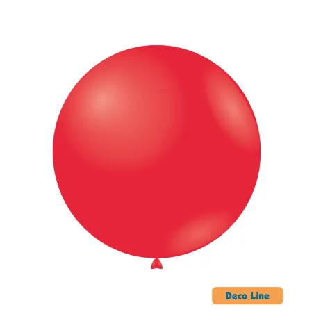 26" Scarlet Red 201 Rocca Decorator Line Latex Balloons bag of 2pcs