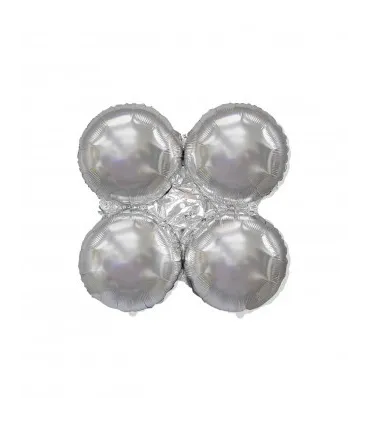 Mylar Balloon Holder Silver 22" 1pc