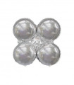 Mylar Balloon Holder Silver 22" 1pc