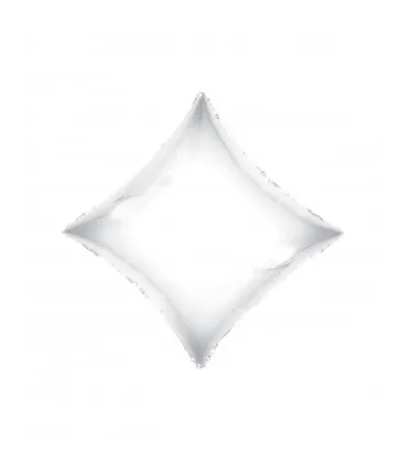 Mylar White Diamond 18" 1pc