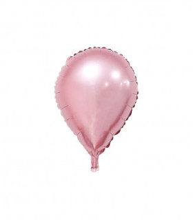 Mylar Drop Pink 19" 1pc