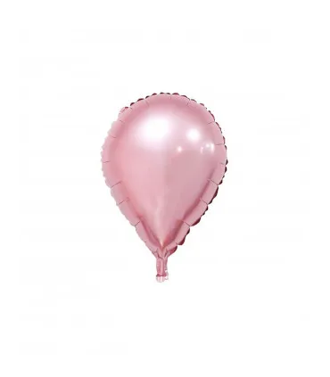 Mylar Drop Pink 19" 1pc