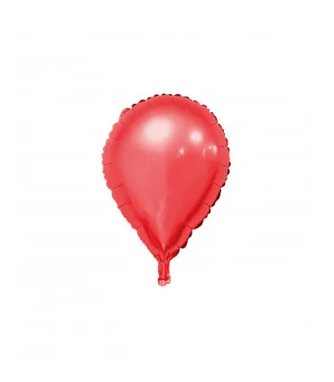 Mylar Drop Red 19" 1pc
