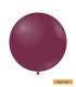 26" Burgundy 207 Rocca Decorator Line Latex Balloons bag of 2pcs