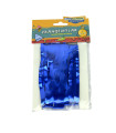 Blue Foil Fringe with Self-Adhesive Tape 20x200 cm 1 pc