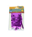 Fuxia Foil Fringe with Self-Adhesive Tape 20x200 cm 1 pc