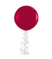 Silver Balloon Foil Spiral - Pack of 6