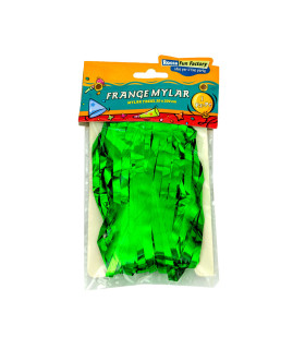 Green Foil Fringe with Self-Adhesive Tape 20x200 cm 1 pc