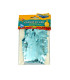 Light Blue Foil Fringe with Self-Adhesive Tape 20x200 cm 1 pc
