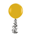 Black Balloon Foil Spiral - Pack of 6
