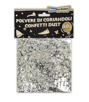 Silver Confetti Powder – 50g / 1.75 oz